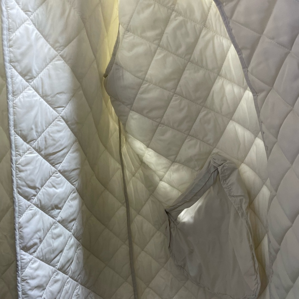 Rebecca Minkoff Ivory Quilted Puffer Coat - Picture 4 of 8